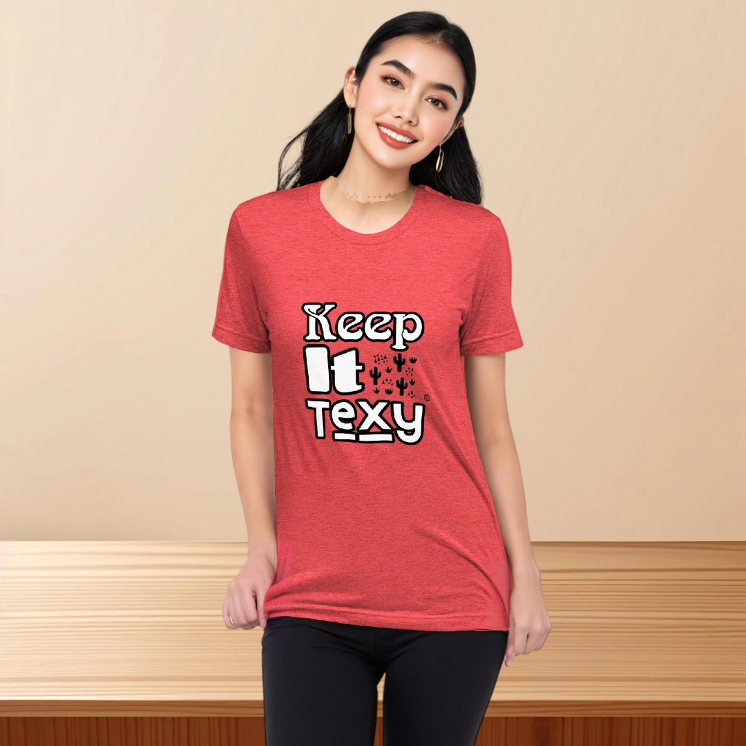 Women's Keep It Texy Fitted T-Shirt