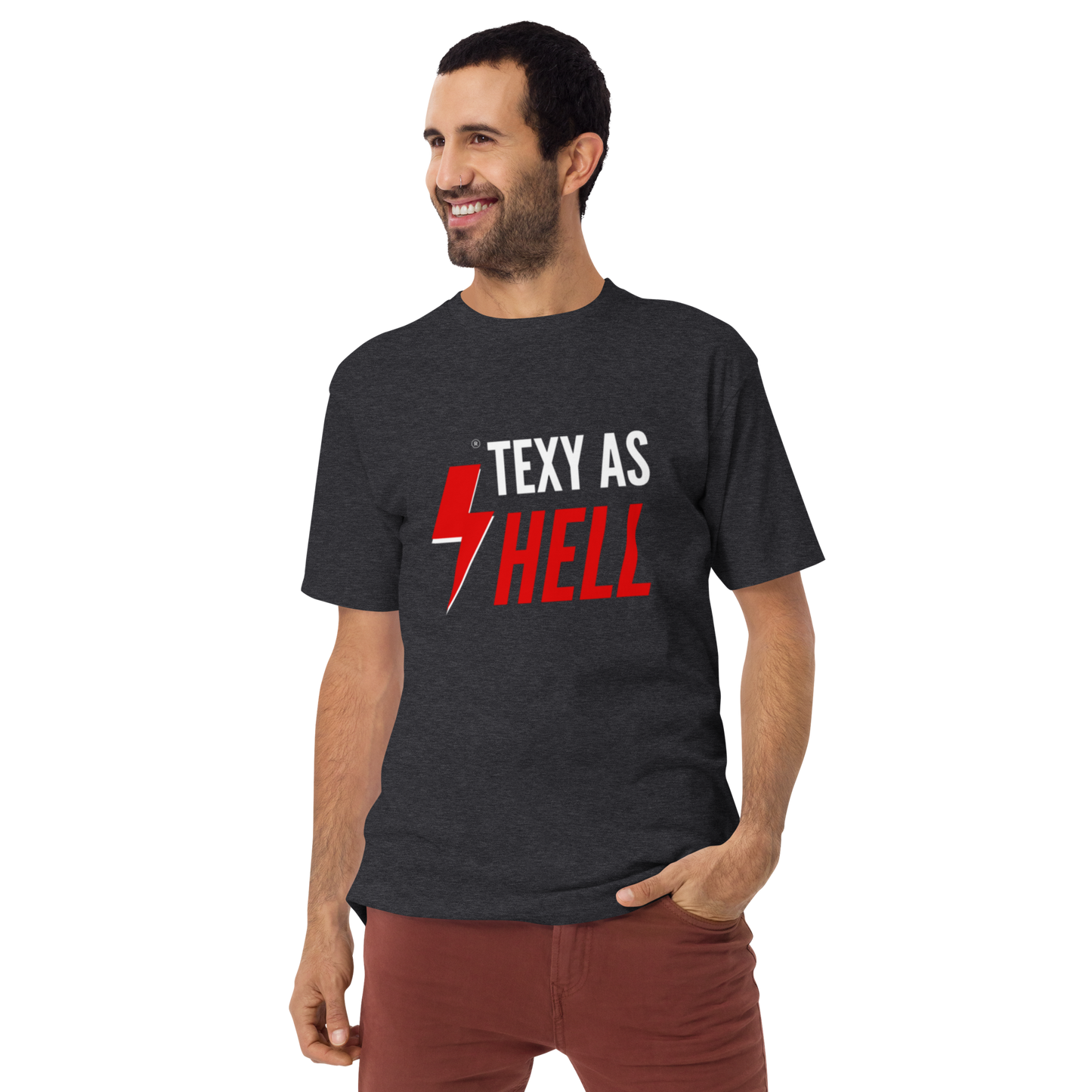 Men's Texy As Hell Premium Heavyweight T-shirt