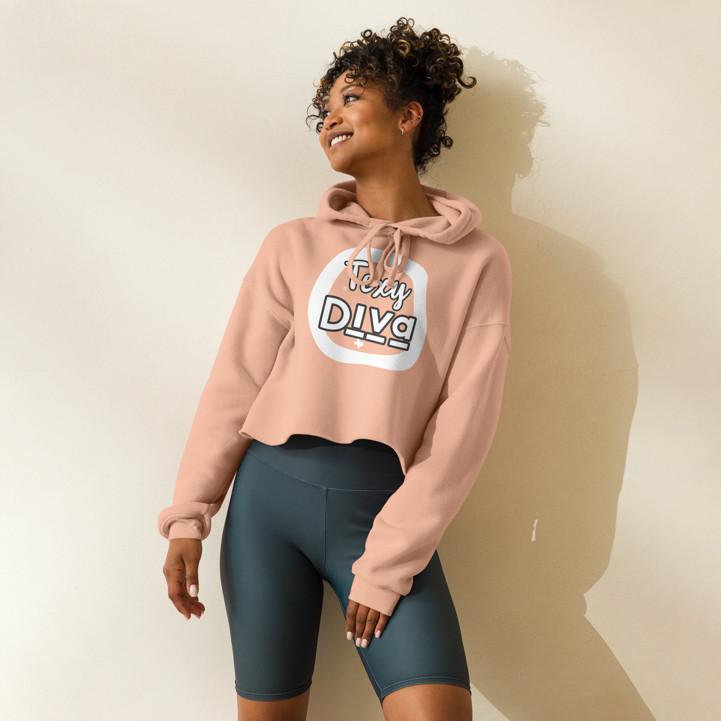 Woman's Texy Diva Crop Hoodie