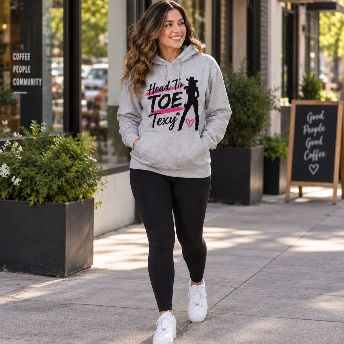 Woman's Head To Toe Texy Hoodie