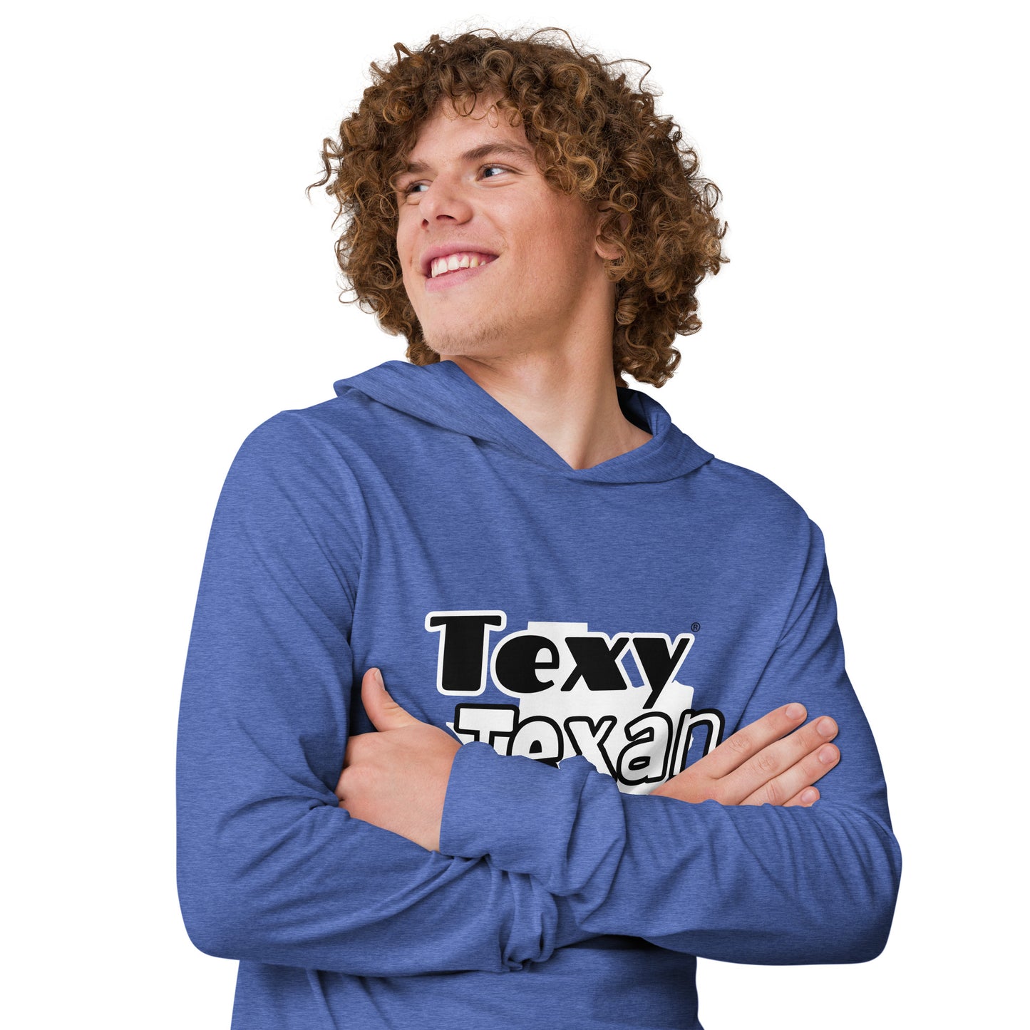 Men's Texy Texan Hooded Long-Sleeve T-Shirt