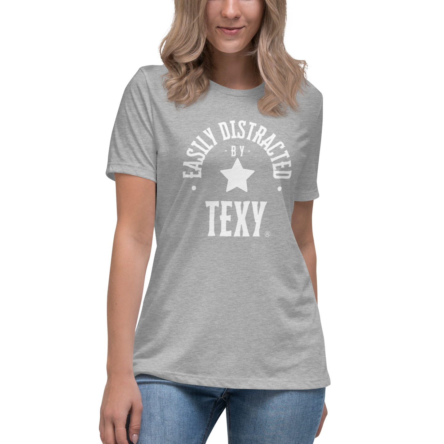 Women's Easily Distracted By Texy Relaxed T-Shirt