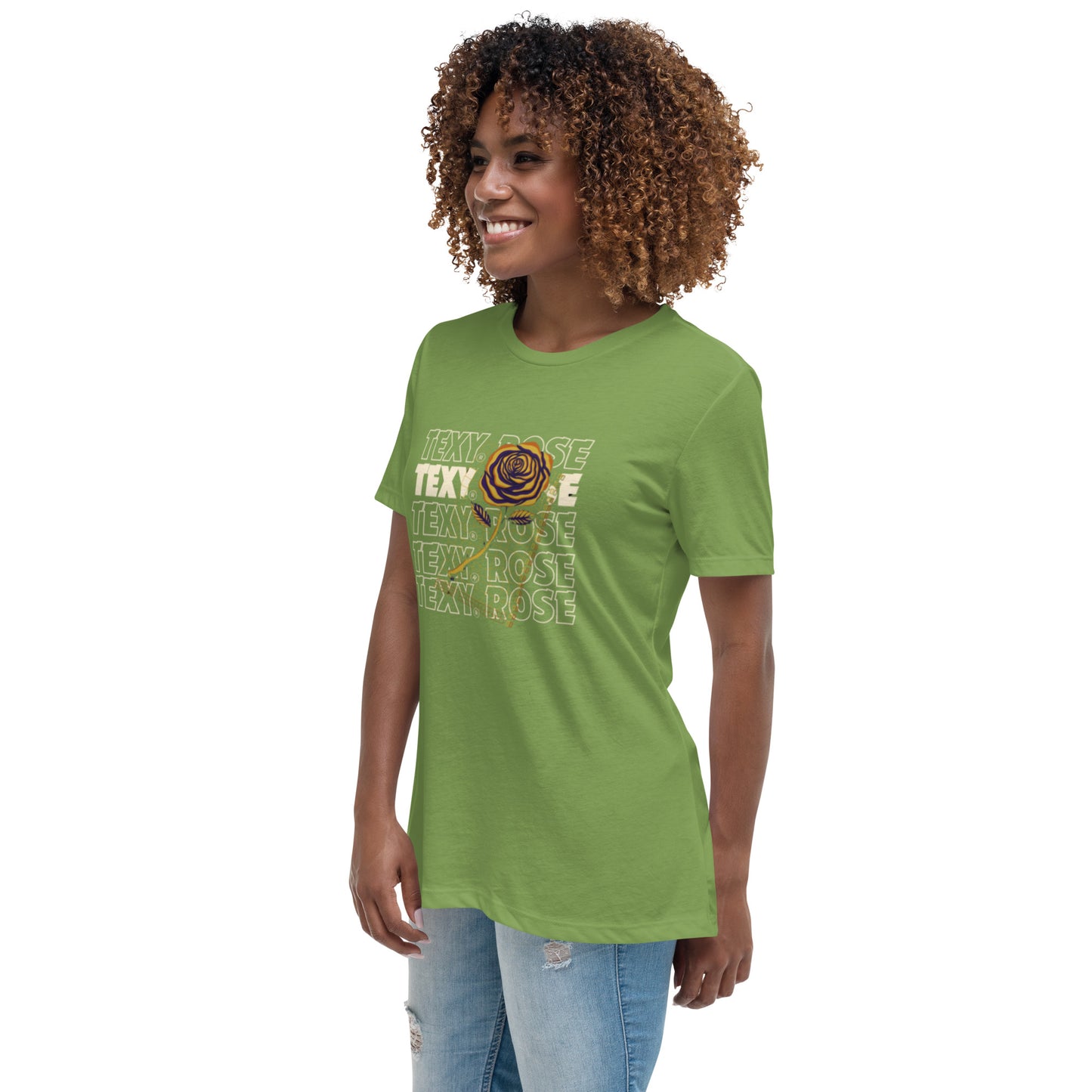 Woman's Texy Rose Relaxed T-Shirt