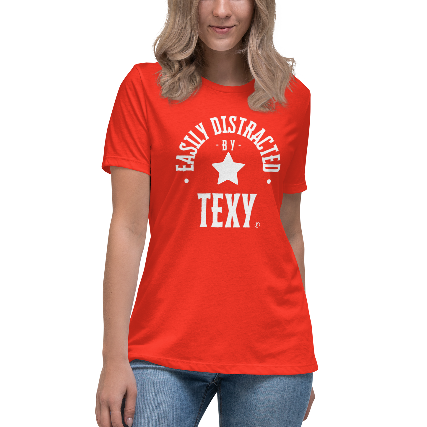 Women's Easily Distracted By Texy Relaxed T-Shirt